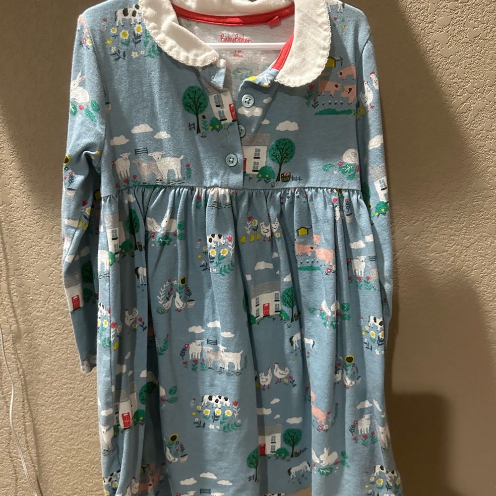 Baby Boden Farm Dress